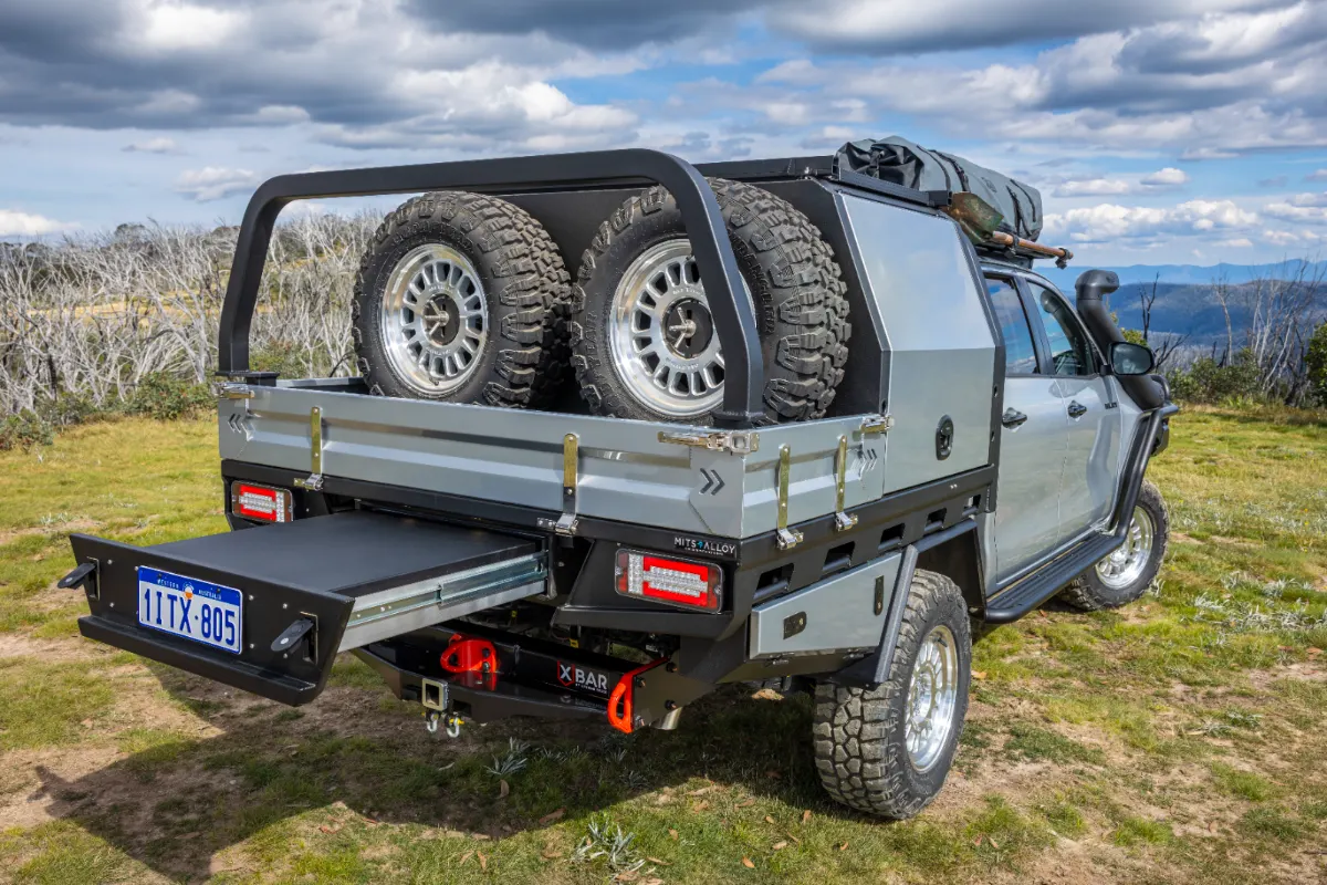 Alloy ute tray